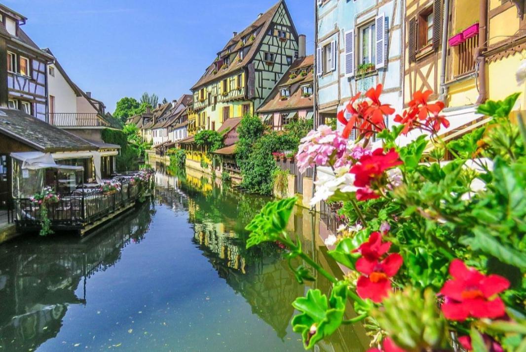 au petit canal de colmar Kunheim Exterior foto